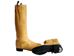 GP F�brica - Bota Anelina Amarela
