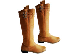GP F�brica - Bota Especial - Couro Natural
